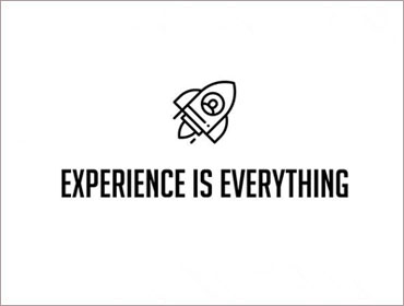 experience is every thing front